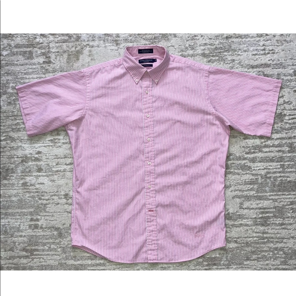 Daniel Cremieux Tailored Fit Striped Button Up